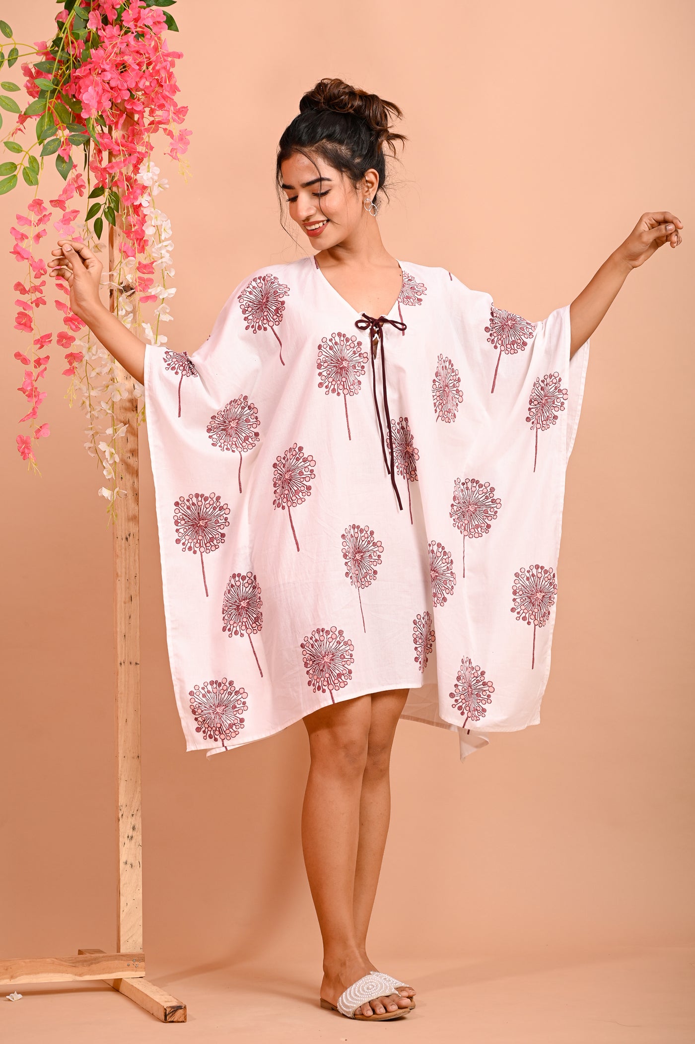 TROPICAL WHISPER BEACH KAFTAN