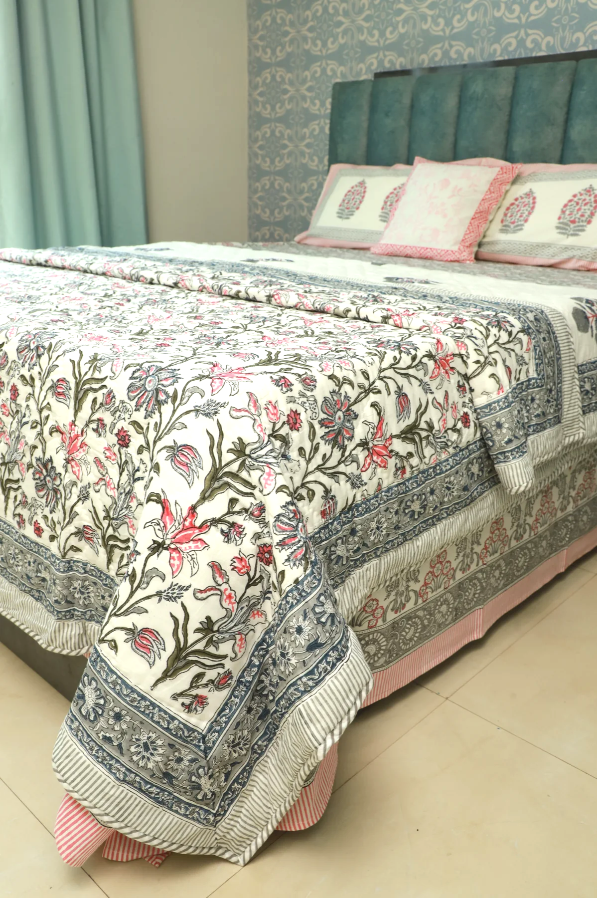 Artisan Touch Cotton Heritage Quilt/Duvet (King)