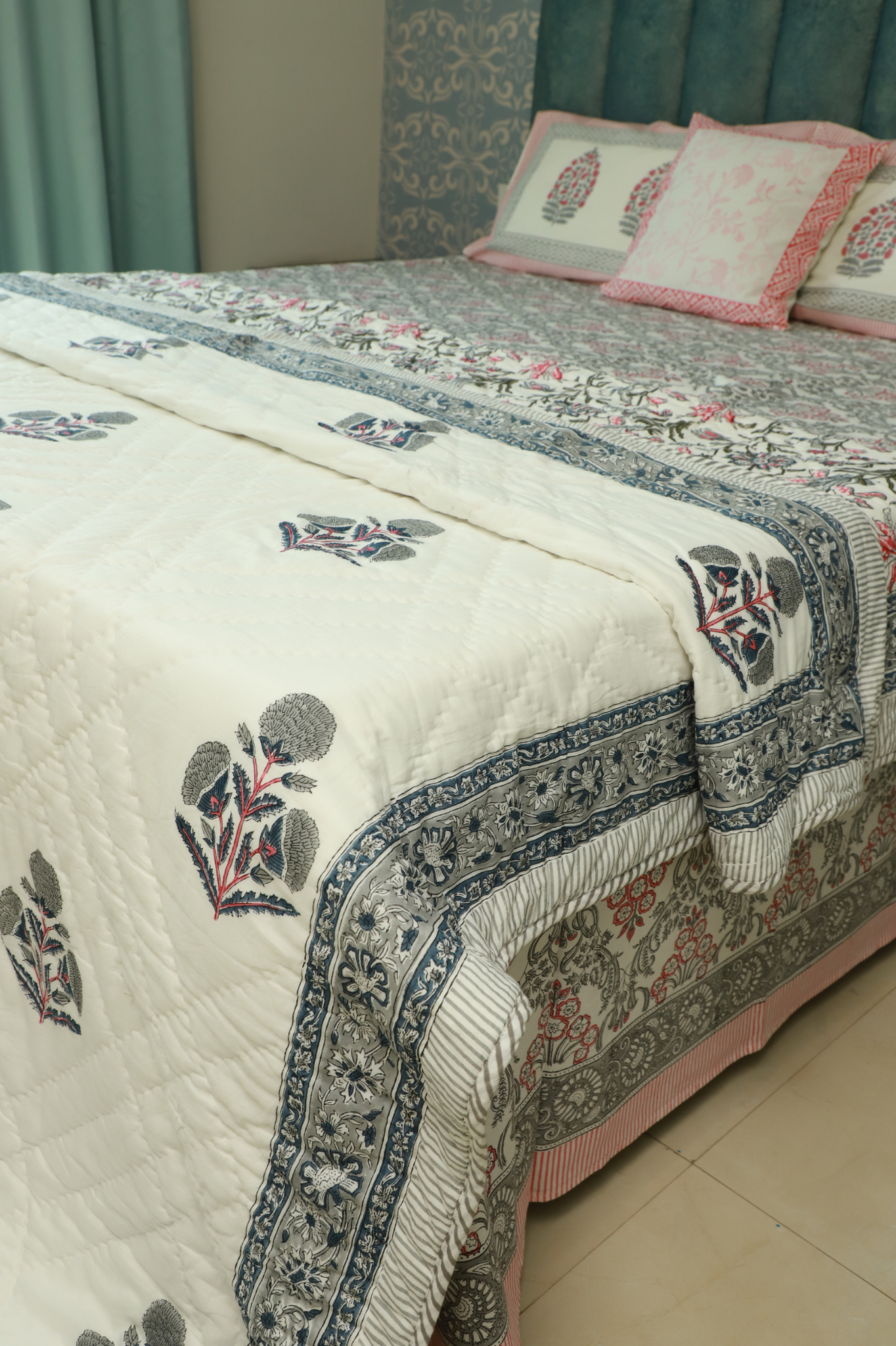 Artisan Touch Cotton Heritage Quilt/Duvet (King)