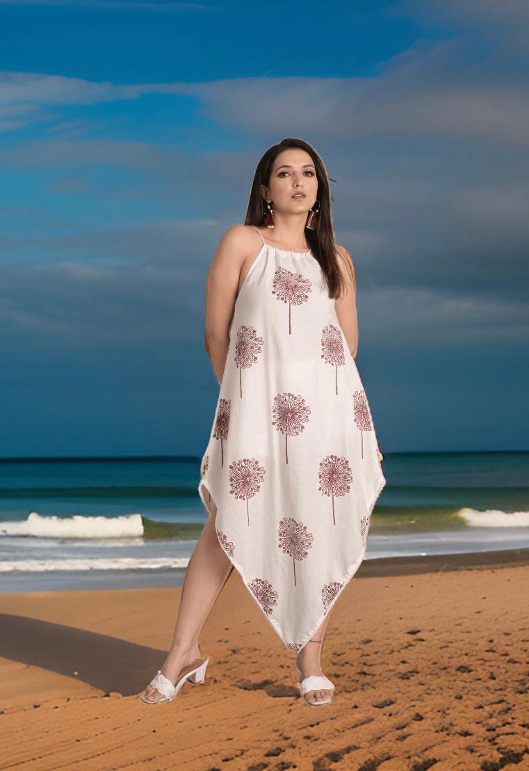 Tropical  Beach Bliss long dress