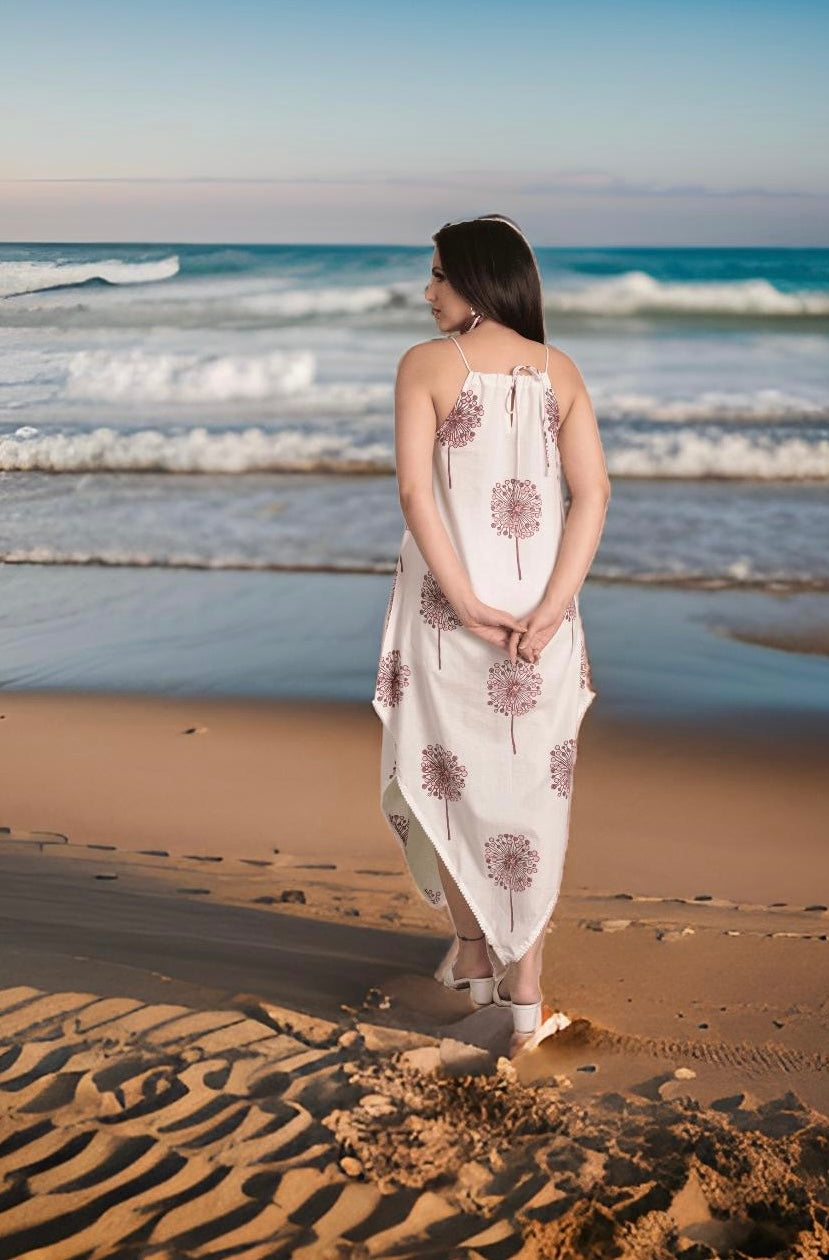 Tropical  Beach Bliss long dress