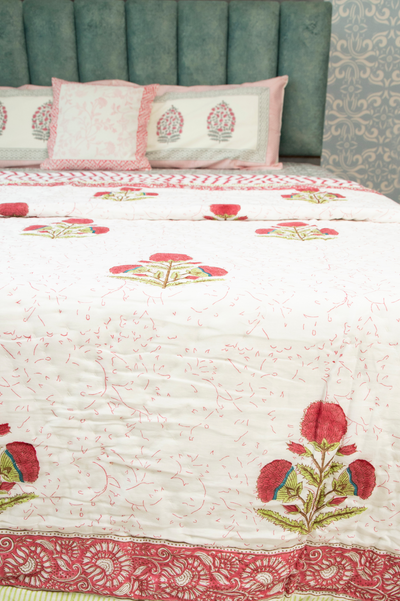 Artisan Touch Cotton Heritage Quilt/Duvet (King)