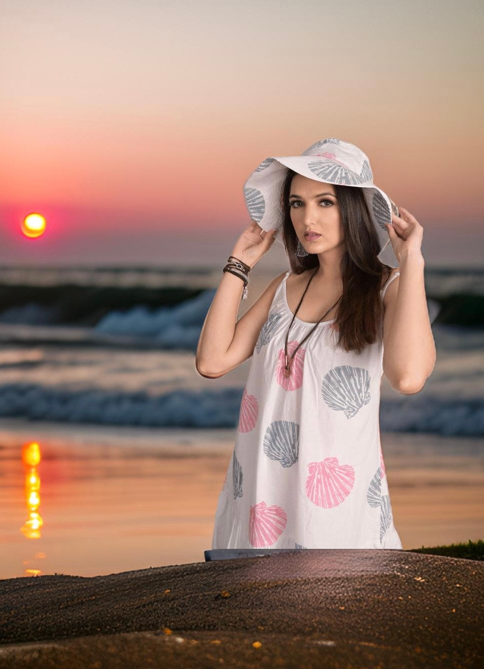 Seashell Serenity beach/sleep wear