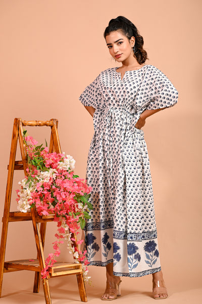 Fusion Handcrafted Cotton Kaftan