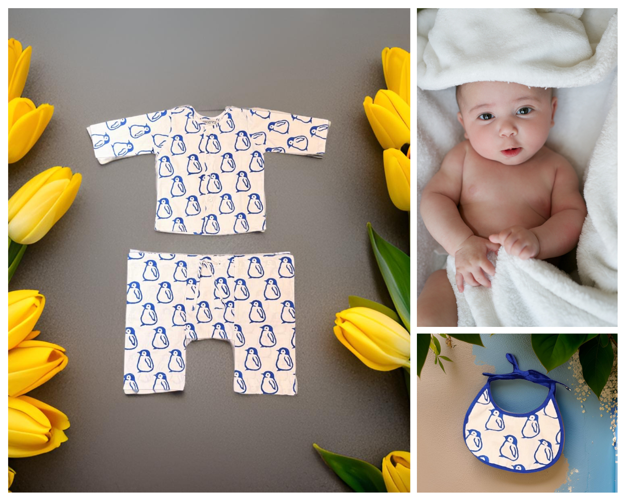 Penguin Toddler Sleepwear set