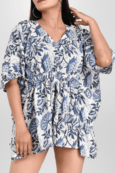 Block Printed Kaftan - Women