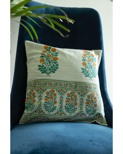 Block Blossom Fiesta Throw/Cushion Cover