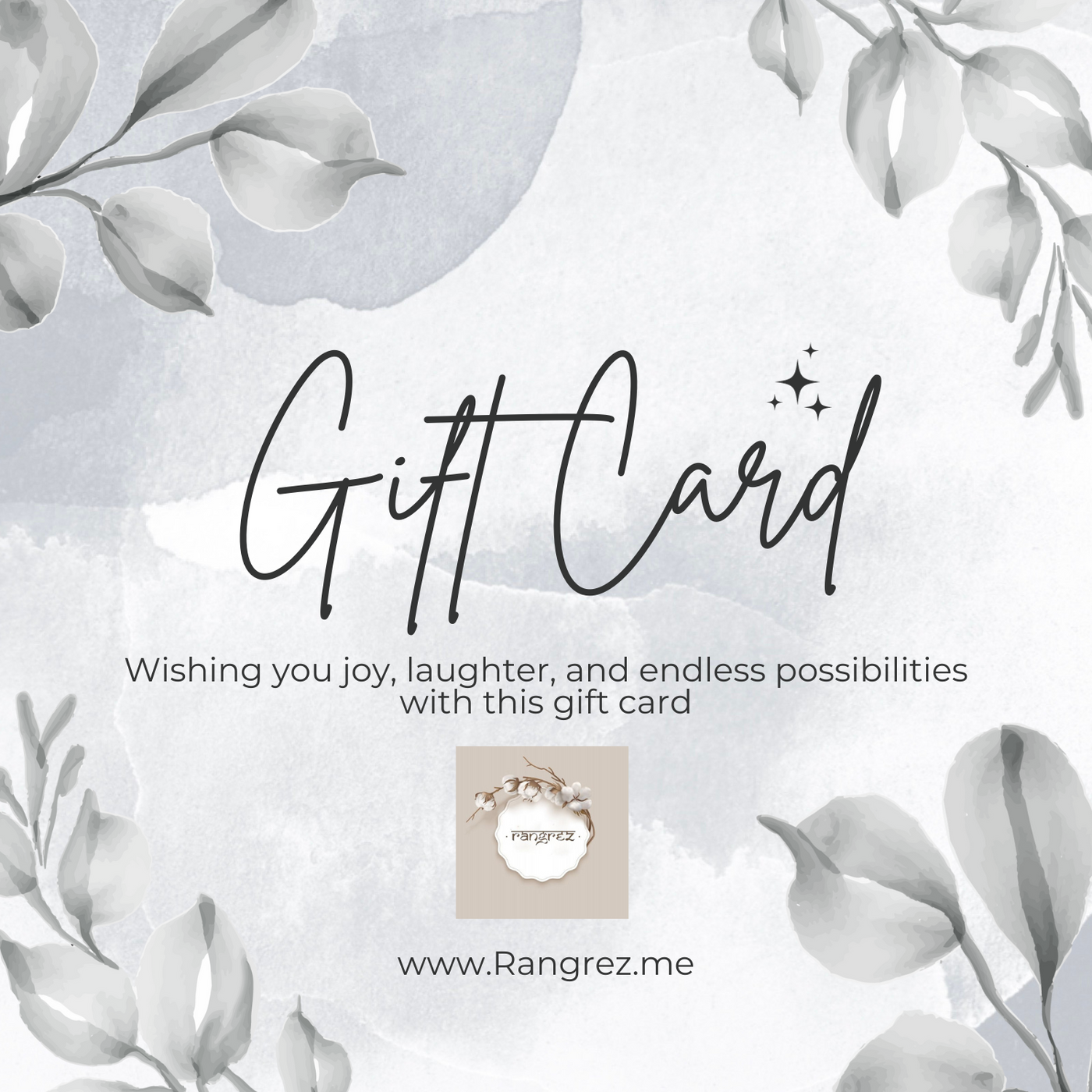 Gift Card for Special Ones