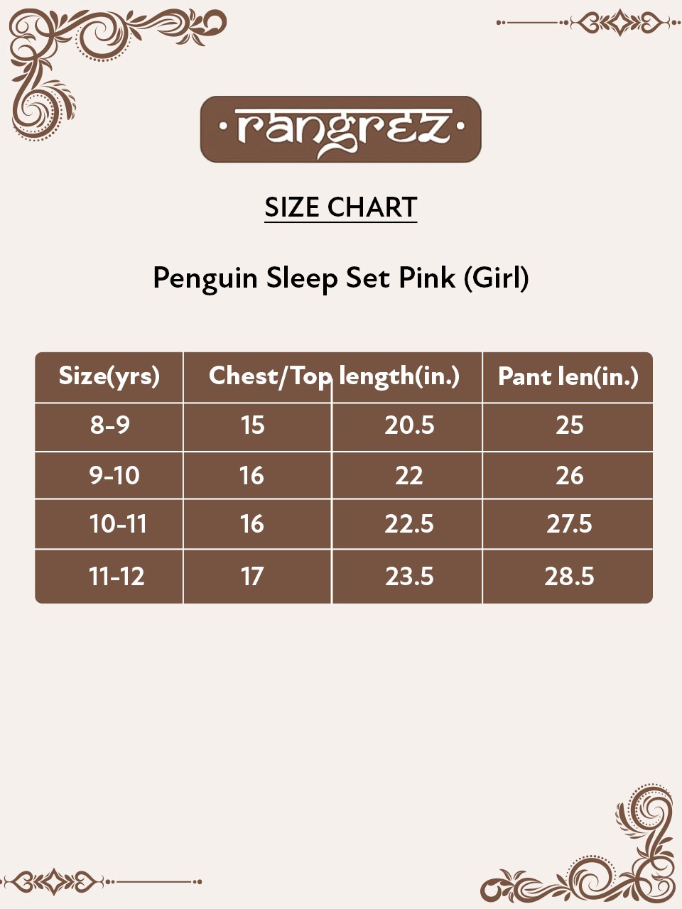 Penguin  Combo  Sleep Set(8-12 Years)