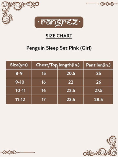 Penguin Combo Sleep Set( 8-12 Years)