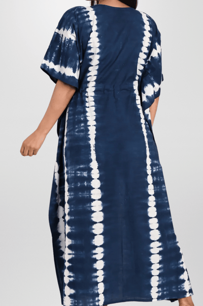 Tie-Dye Fusion Cotton Kaftan - Women